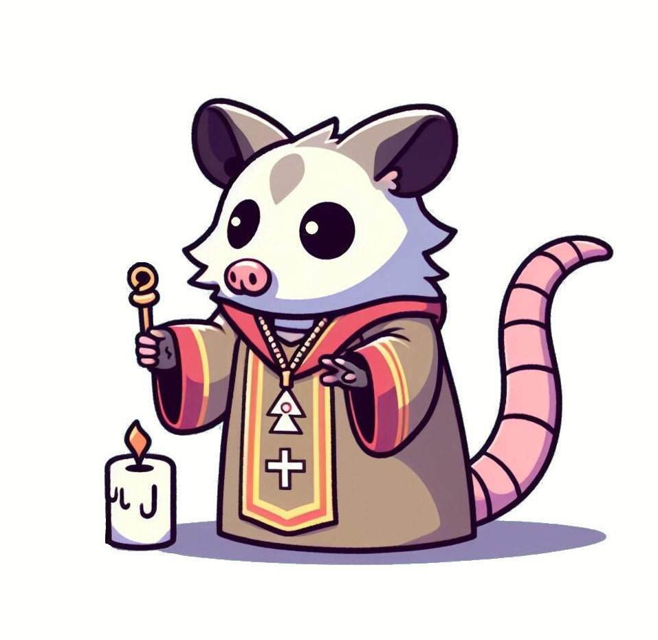 Opossum Magic Sticker