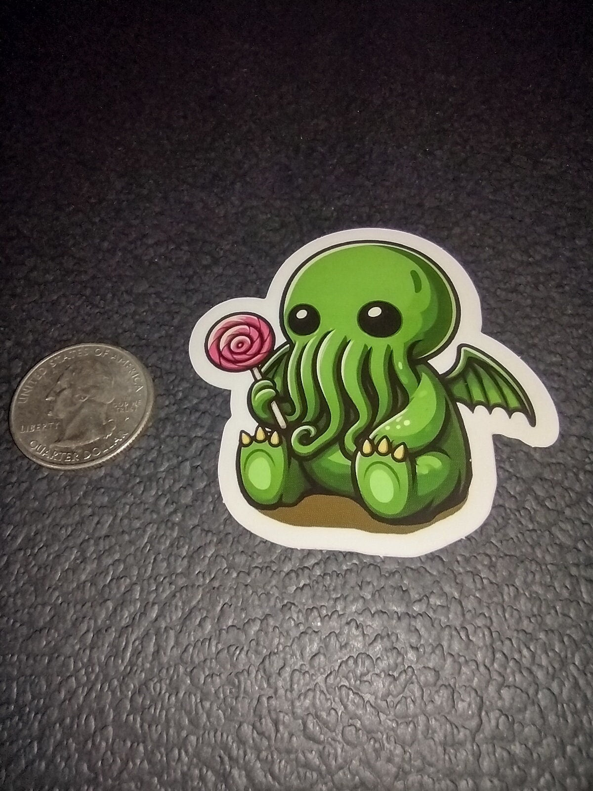Cthulhu & Candy Sticker