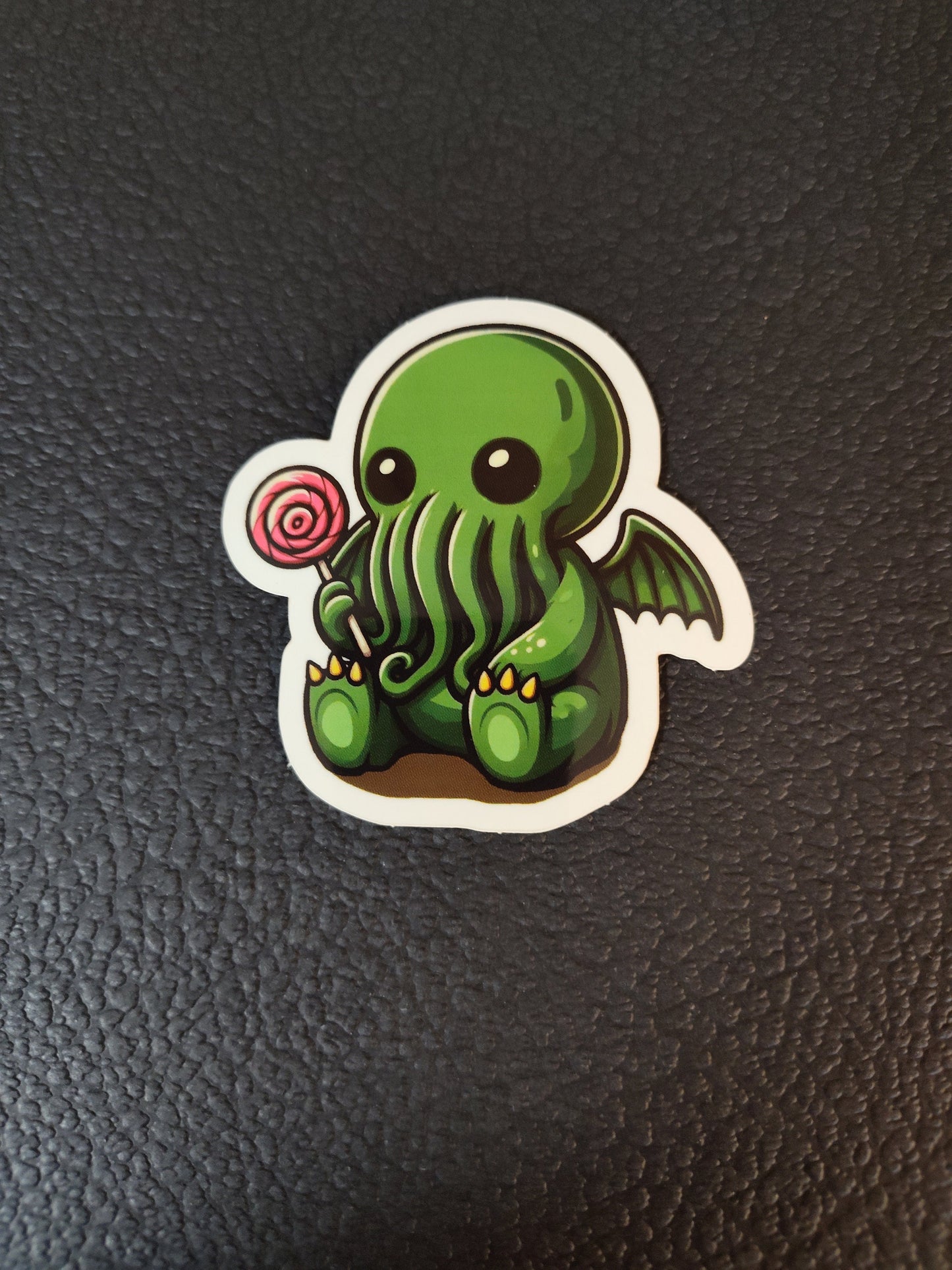 Cthulhu & Candy Sticker