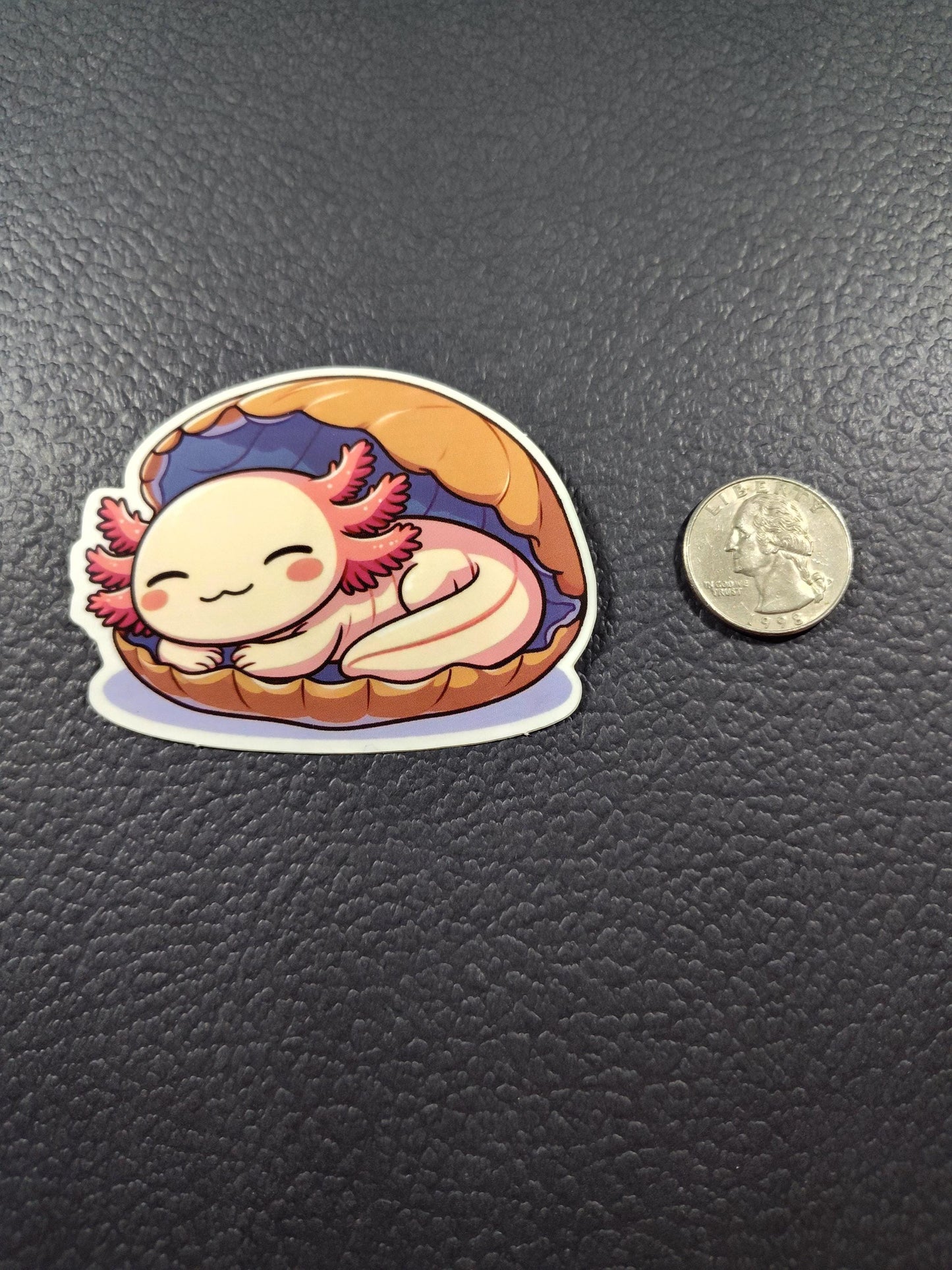 Sleeping Axolotl: Axolotl Sticker