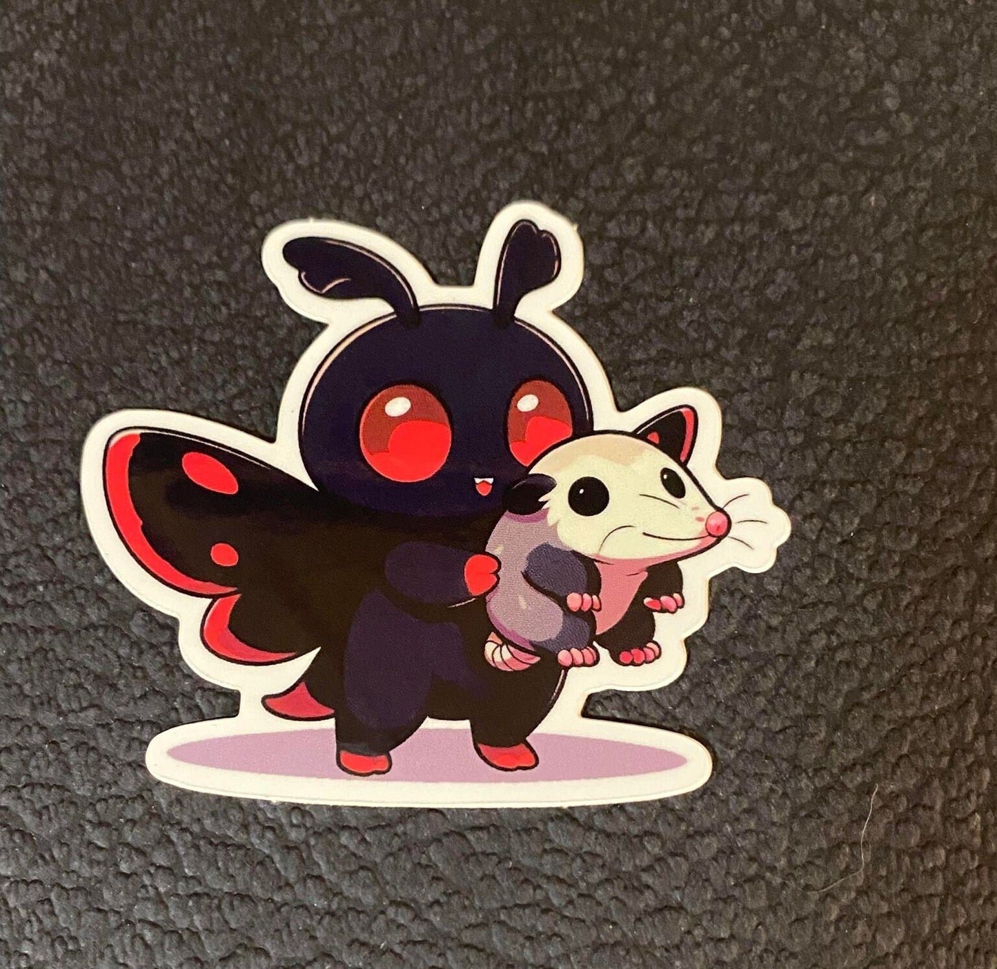 Mothman w/ Opossum Sticker