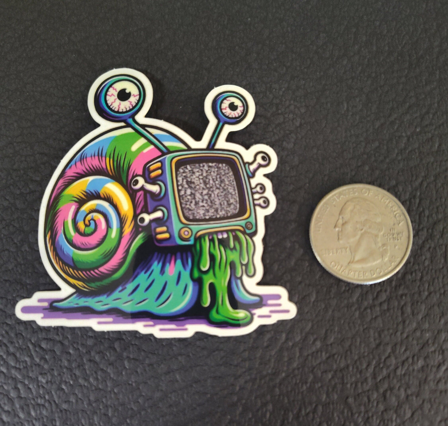 Static Snail Sticker