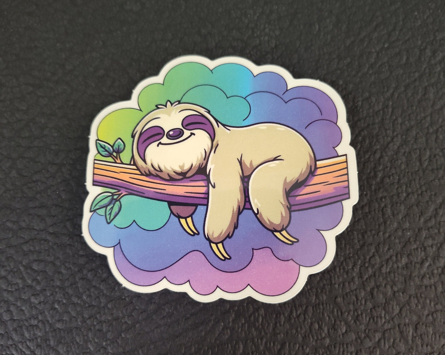 Sleeping Sloth Sticker