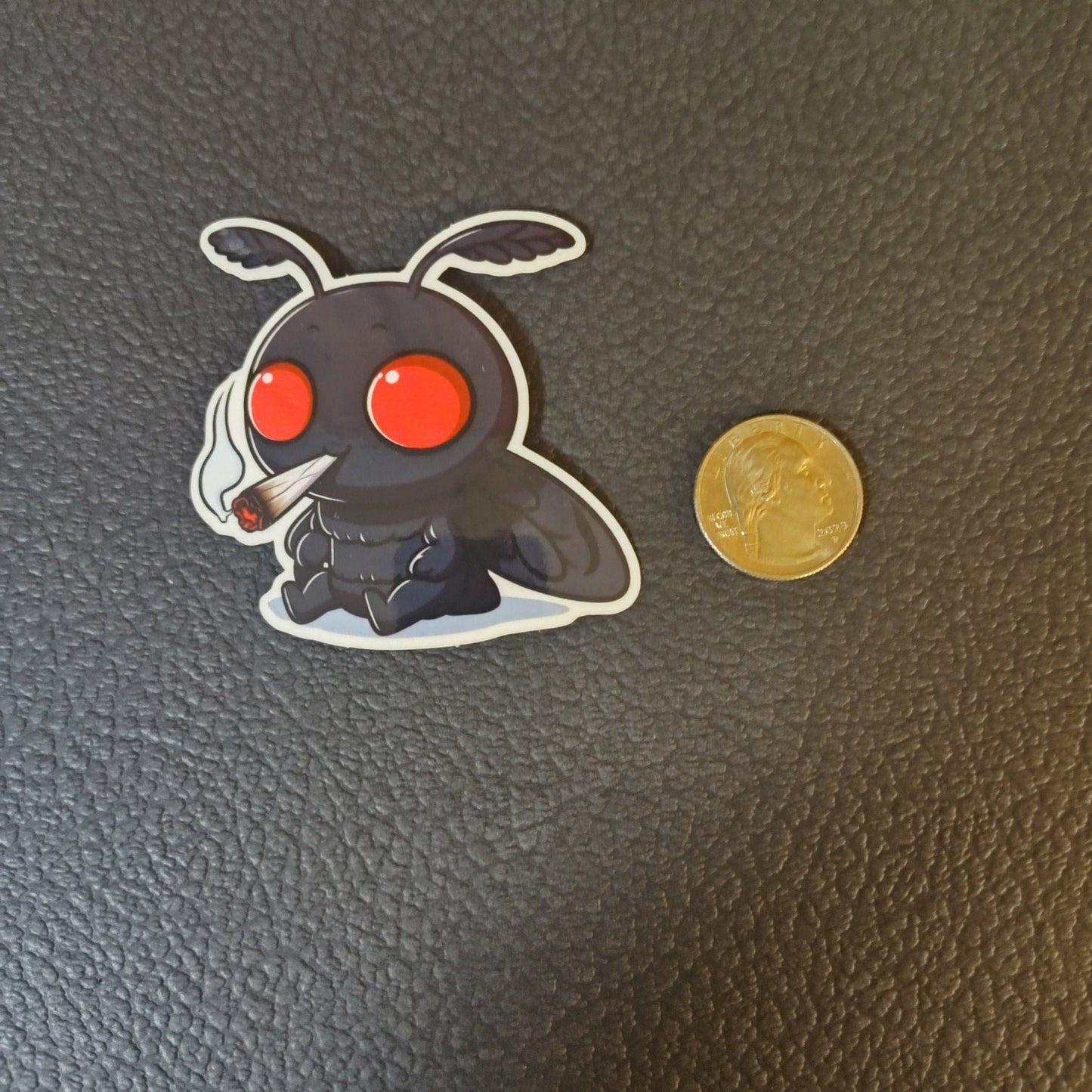 Mothman Toking Sticker