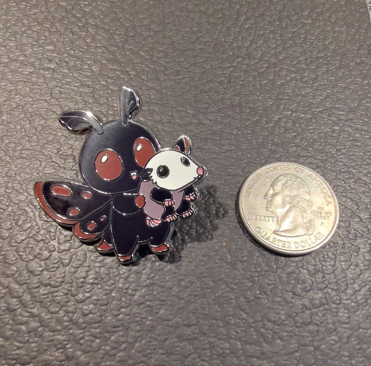 Mothman w/ Opossum Pin