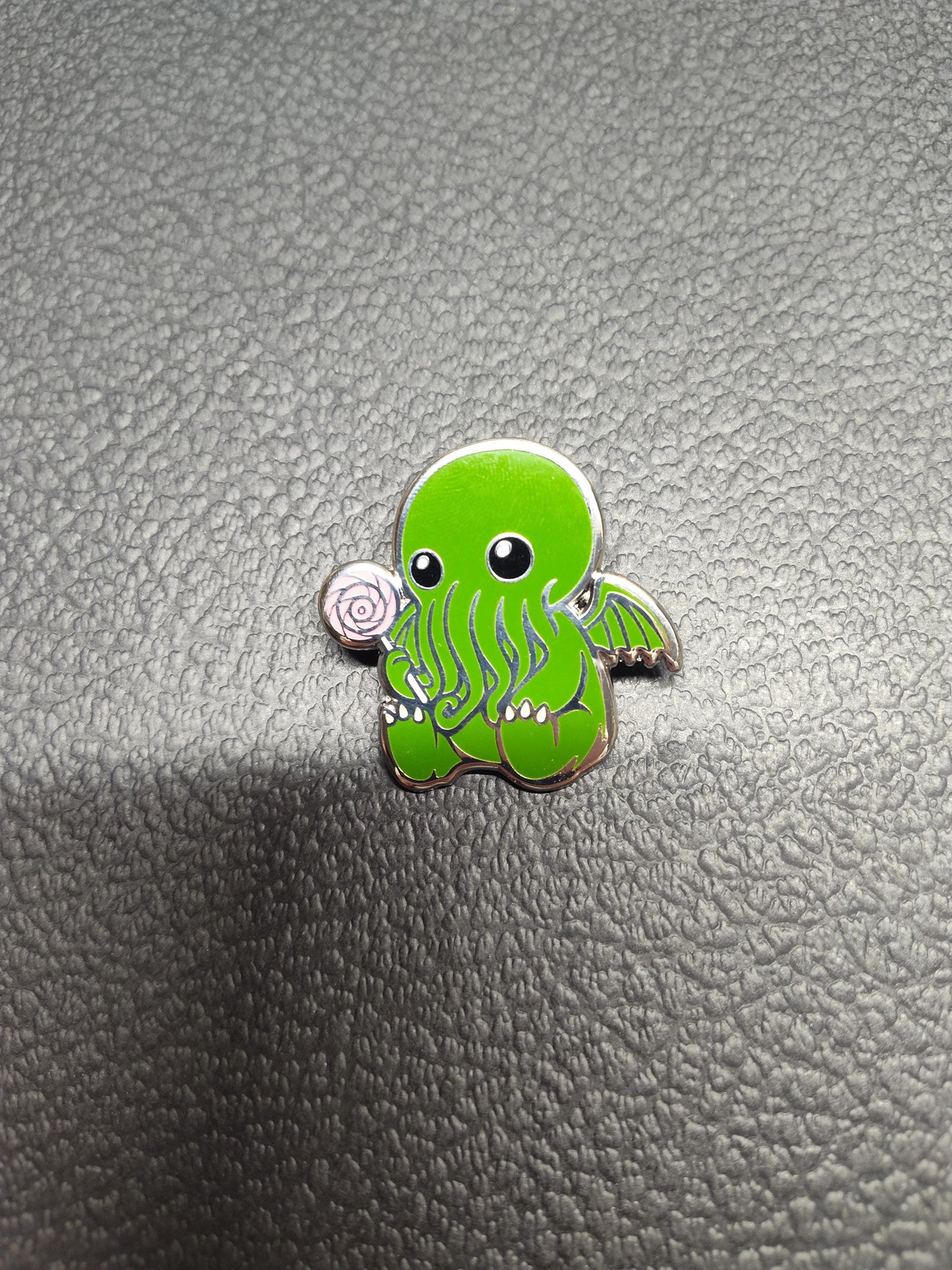 Cthulhu & Candy Enamel Pin - Cthulhu Lovecraft Pin