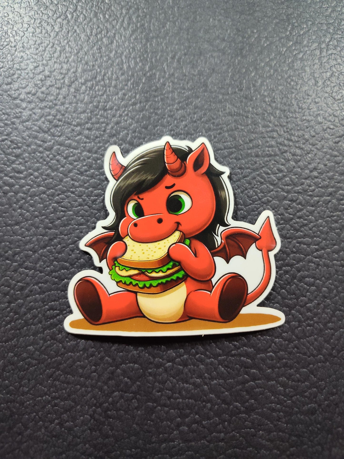 Jersey Devil and Sandwich: Jersey Devil Sticker