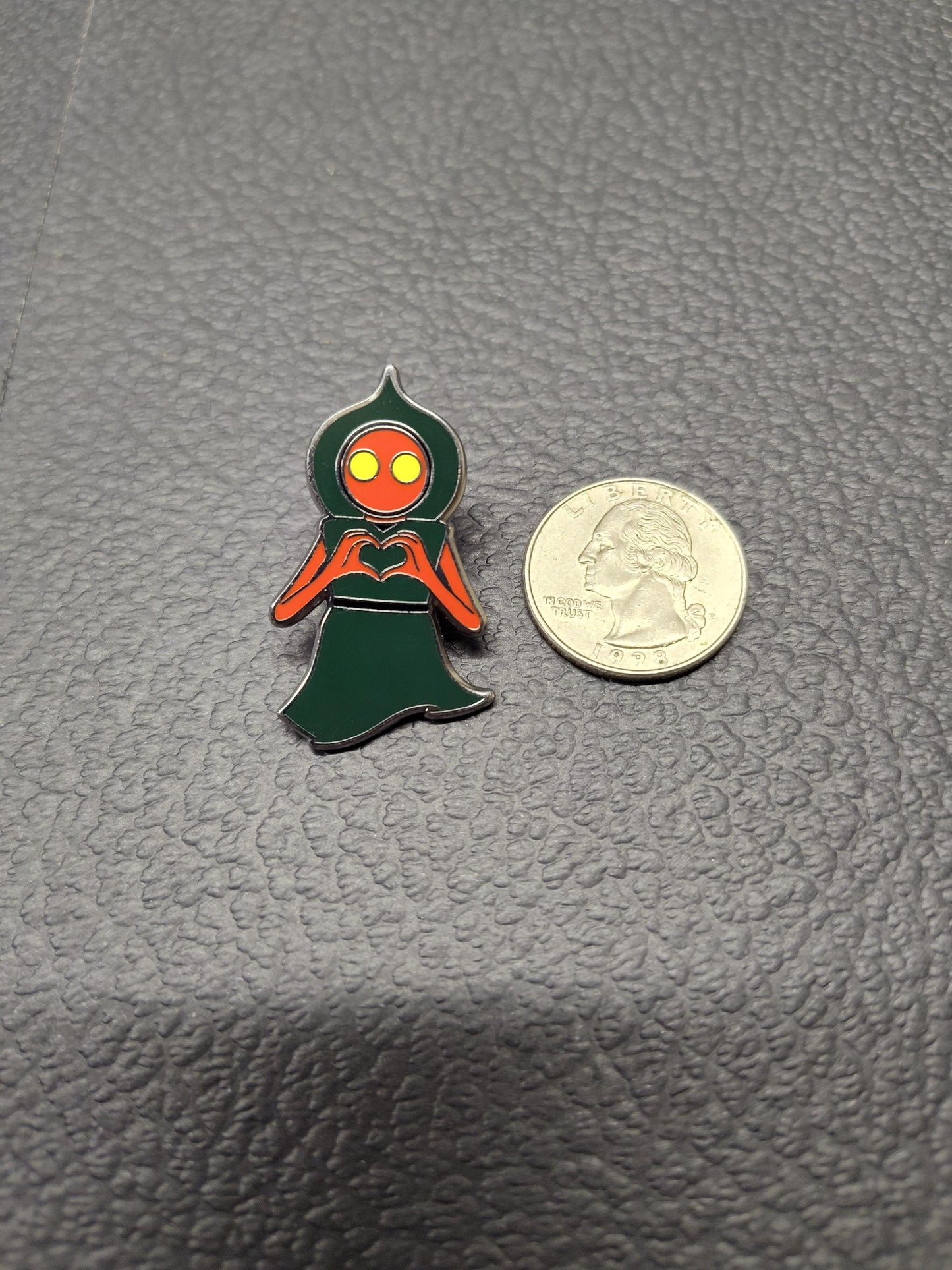 Flatwoods Monster Enamel Pin - Cryptid Gift
