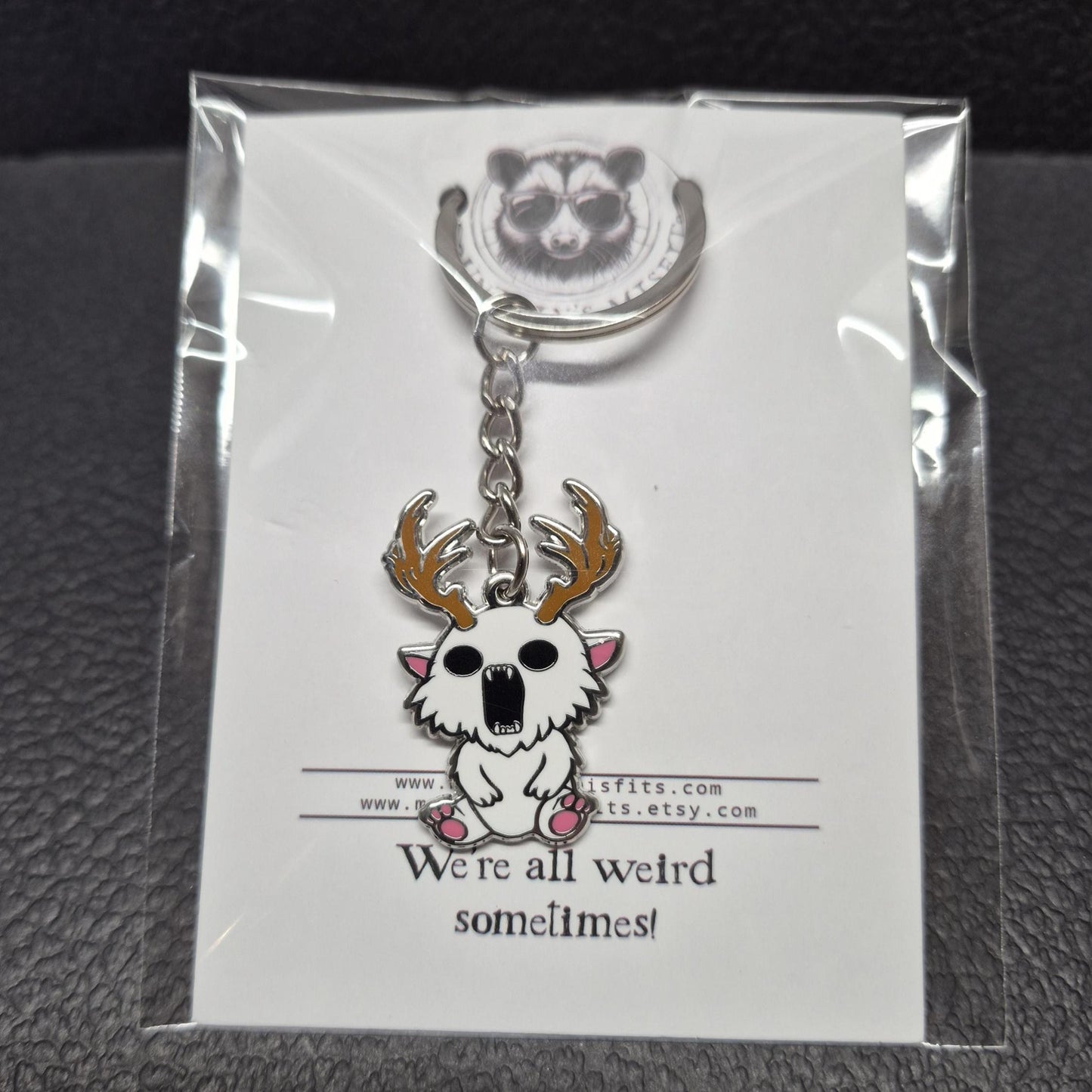 Wendigo Keychain - Cryptid Keychain