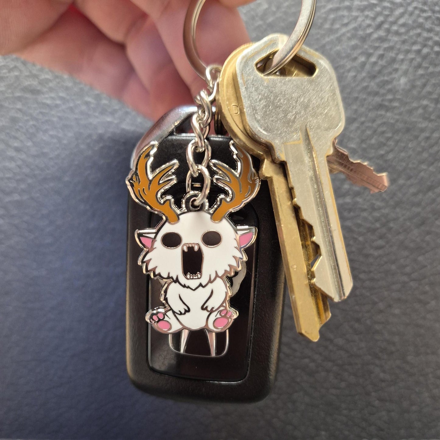 Wendigo Keychain - Cryptid Keychain