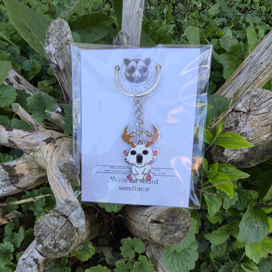 Wendigo Keychain - Cryptid Keychain